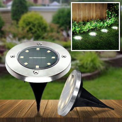 Luces solares de suelo para uso exterior (3 unidades) | LUMIGARD