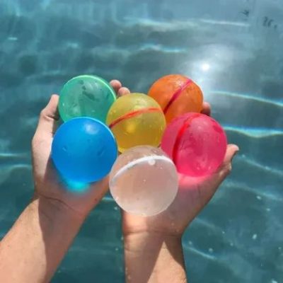 Globos de agua reutilizables (4 unidades) | SPLASHERS