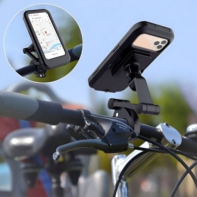 Soporte universal impermeable para teléfono de bicicleta | BRACKZPHONE